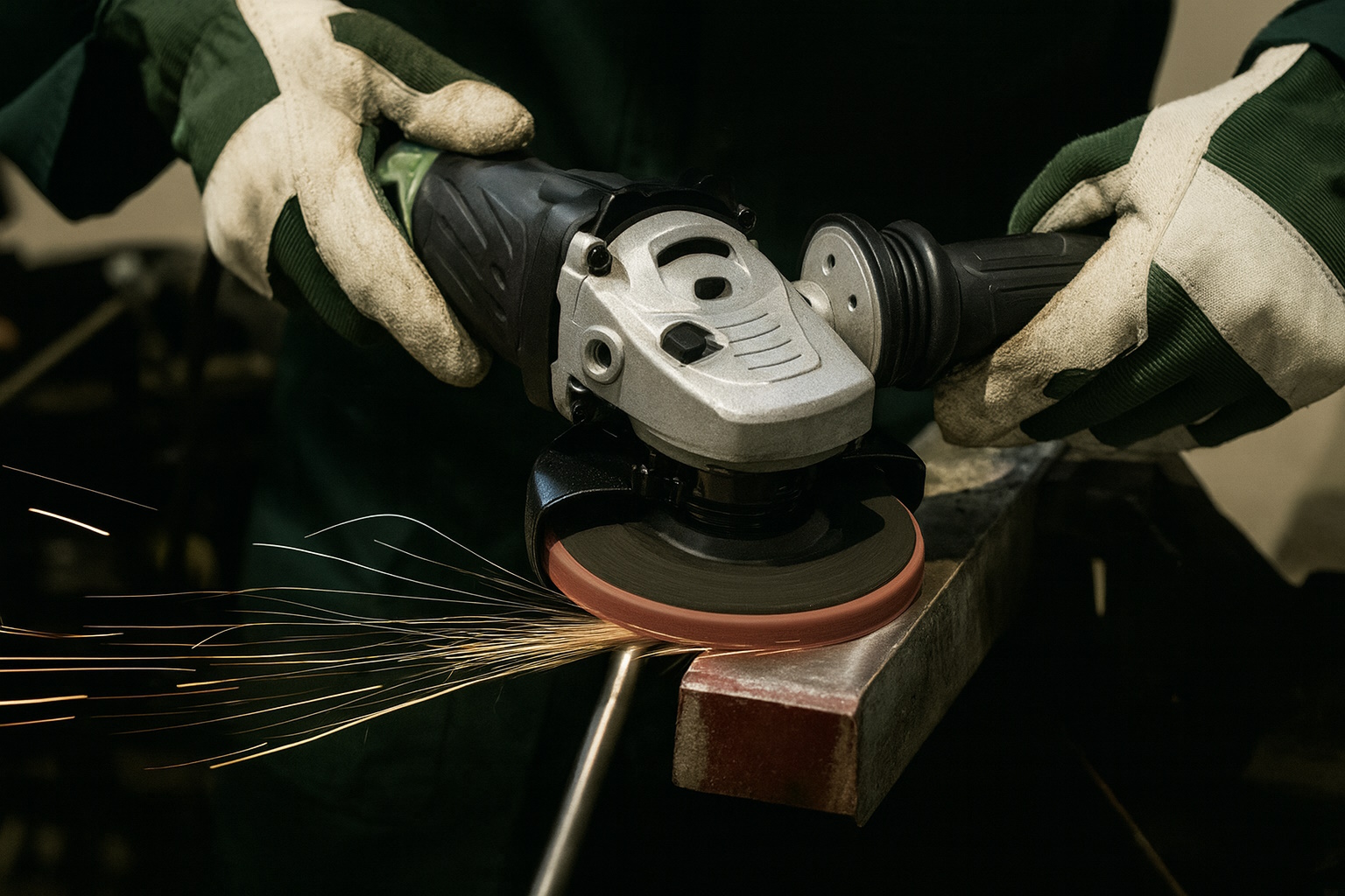 Akku-Werkzeug im Einsatz bei Holzarbeiten im Garten