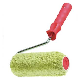 Langflor-Farbwalze für strukturierte Wände