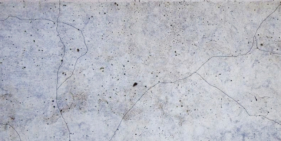 Risse in einer Betonplatte